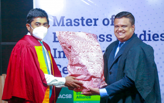 The Inauguration Ceremony of the Master of Business Studies